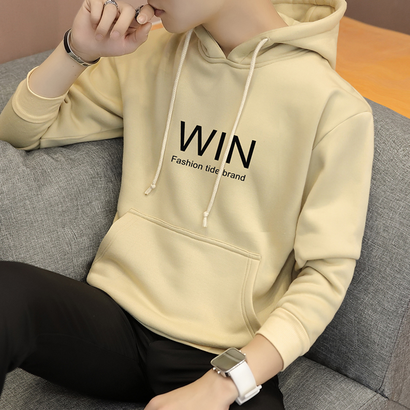 卫衣男连帽套头衫boy2019新款韩版男装春秋款衣服外套潮休闲上衣在类目 男装, 卫衣中 - 来自Buy2taobao.com提供专业的淘宝代购服务
