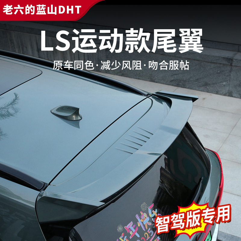 魏牌蓝山23/25智驾版改装尾翼