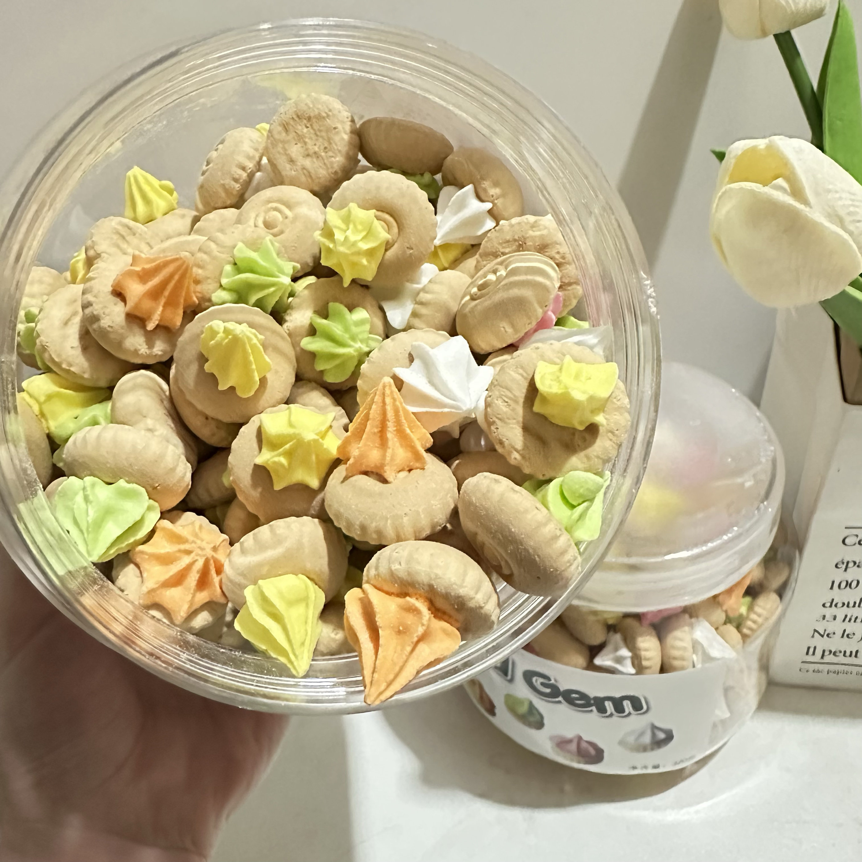 巨好吃！泰国进口饼干粘花饼花占饼风客饼干儿时回忆8090后零食