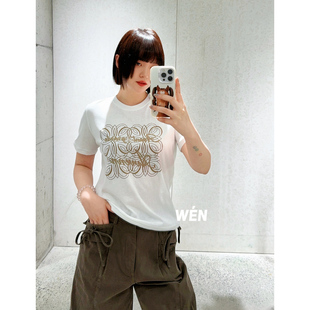 WEN买手店 AVVENN   2026春季新款时尚休闲印花短袖T恤
