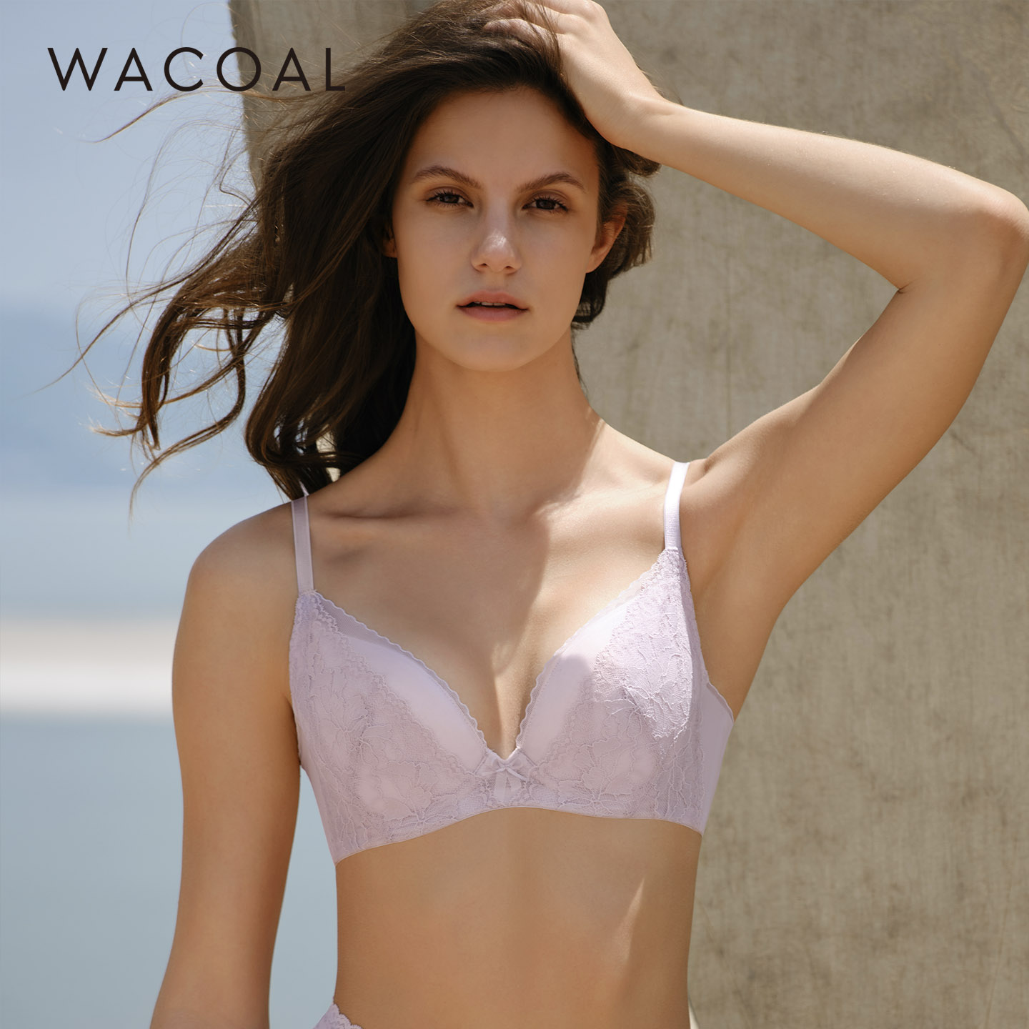 华歌尔舒适聚拢软钢圈文胸内衣女