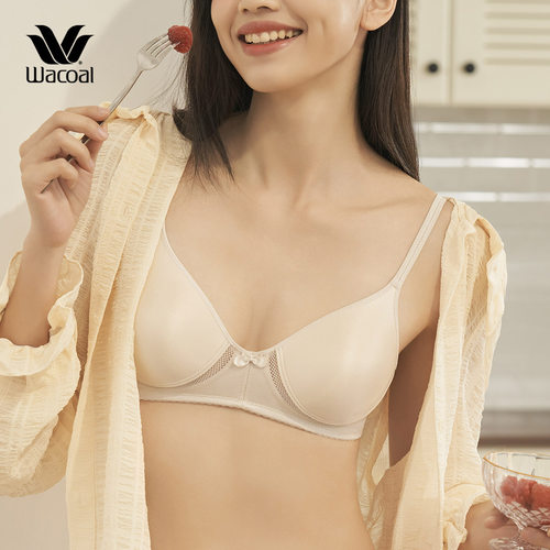 华歌尔薄款透气无钢圈女士内衣