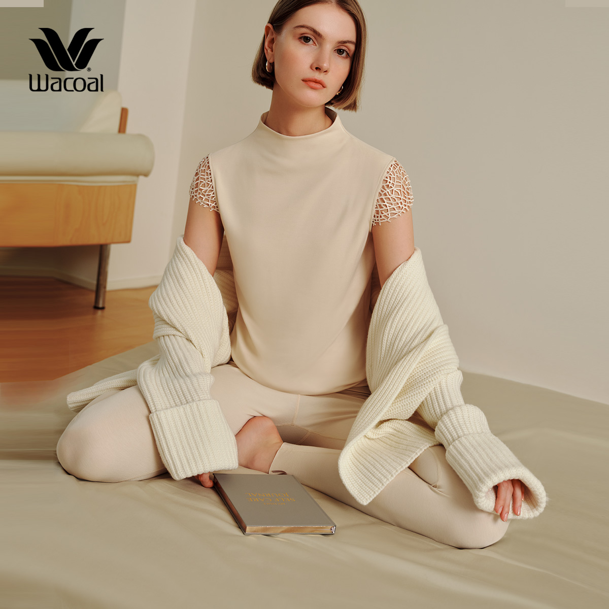 华歌尔抗菌发热保暖裤