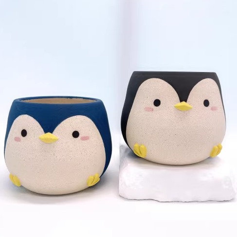 TeeUM韩国花盆陶土手工