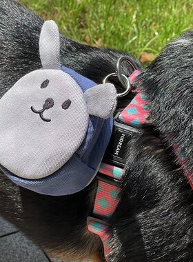INS韩国外出拾便袋捡屎包兔子棉布户外遛狗随身钥匙包宠物用品