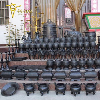 青铜器登豆簠簋笾尊三牲文庙祭器祭孔礼器乐器 影视道具客厅摆件