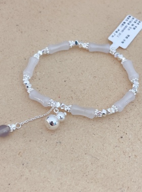 高级感竹节手链女生小众