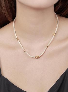 高级感不规则珍珠项链女时尚
