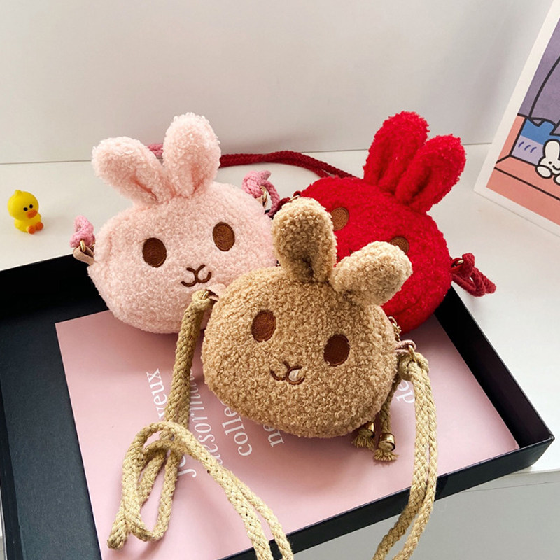 儿童兔子毛绒小包包女冬季洋气可爱斜挎毛毛包公主时尚女孩零钱包,箱包皮具/热销女包/男包,通用款女包,淘宝优惠券,粉丝福利购,淘宝优惠卷