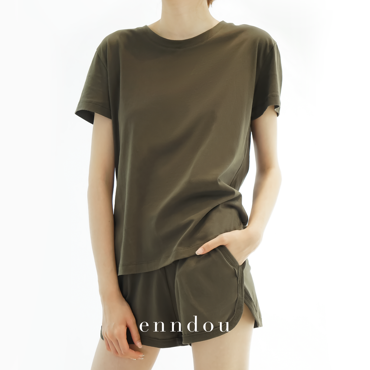 短袖百搭薄款休闲纯棉