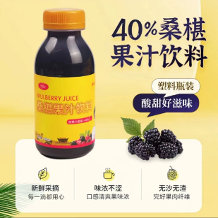 桑葚果汁饮料40%果汁含量