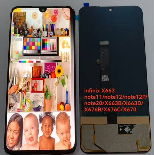 适用传音Infinix Note11/12/Pro/G96 X663 X670  X676屏幕总成