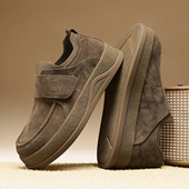 休闲运动增高开车上班工作一脚蹬乐福豆豆鞋 2026新款 春季 勃肯男鞋