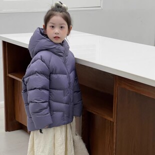 NEXT JANSO男女童羽绒服2025冬季新款新国标95白鸭绒加厚连帽外套