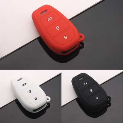 适用众泰钥匙套18款t500/T600车t600coupe遥控包男女硅胶保护壳扣