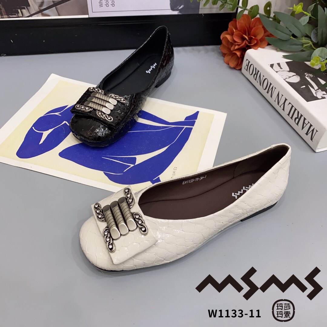 1133-11玛莎玛索2026春夏季新款女款乐福鞋女鞋平底鞋