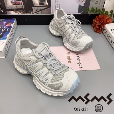 02-236玛莎玛索2026夏季新款厚底增高老爹鞋女款运动鞋单网单鞋