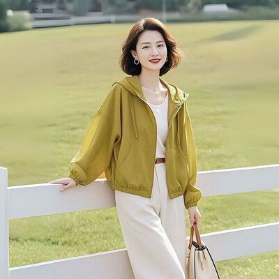 宽松小个子休闲防晒夹克上衣外套