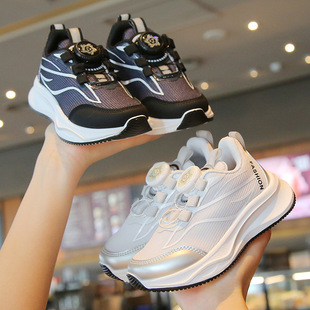 3儿童鞋子女男款2026新款春款潮4网面男童运动鞋5男宝网鞋小童6岁