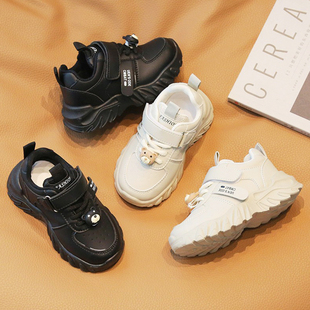 儿童鞋子男款女款2025春款新款潮女童老爹鞋男童宝宝小童二三四岁