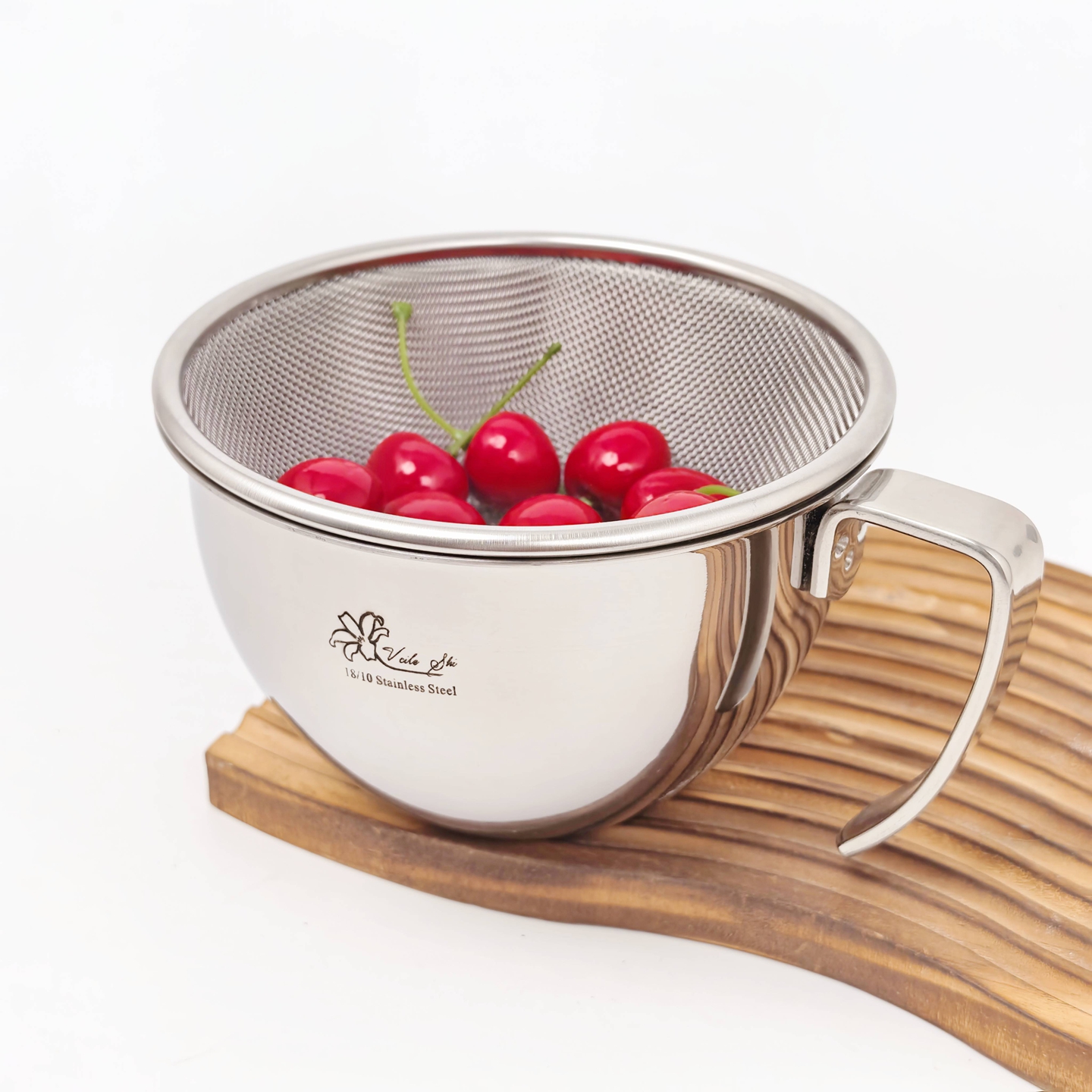 18/10不锈钢酸奶杯带刻度料理碗