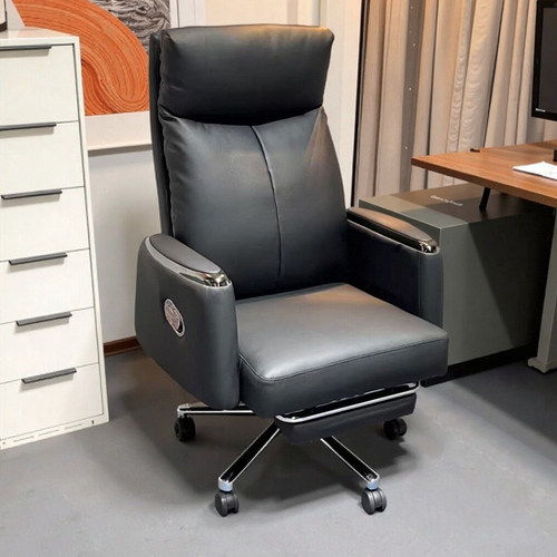 老板椅办公椅舒适久坐不累办公室座椅家用电脑椅可躺沙发商务椅子