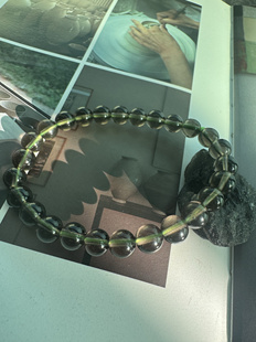 天狼星陨石7mm圆珠手链