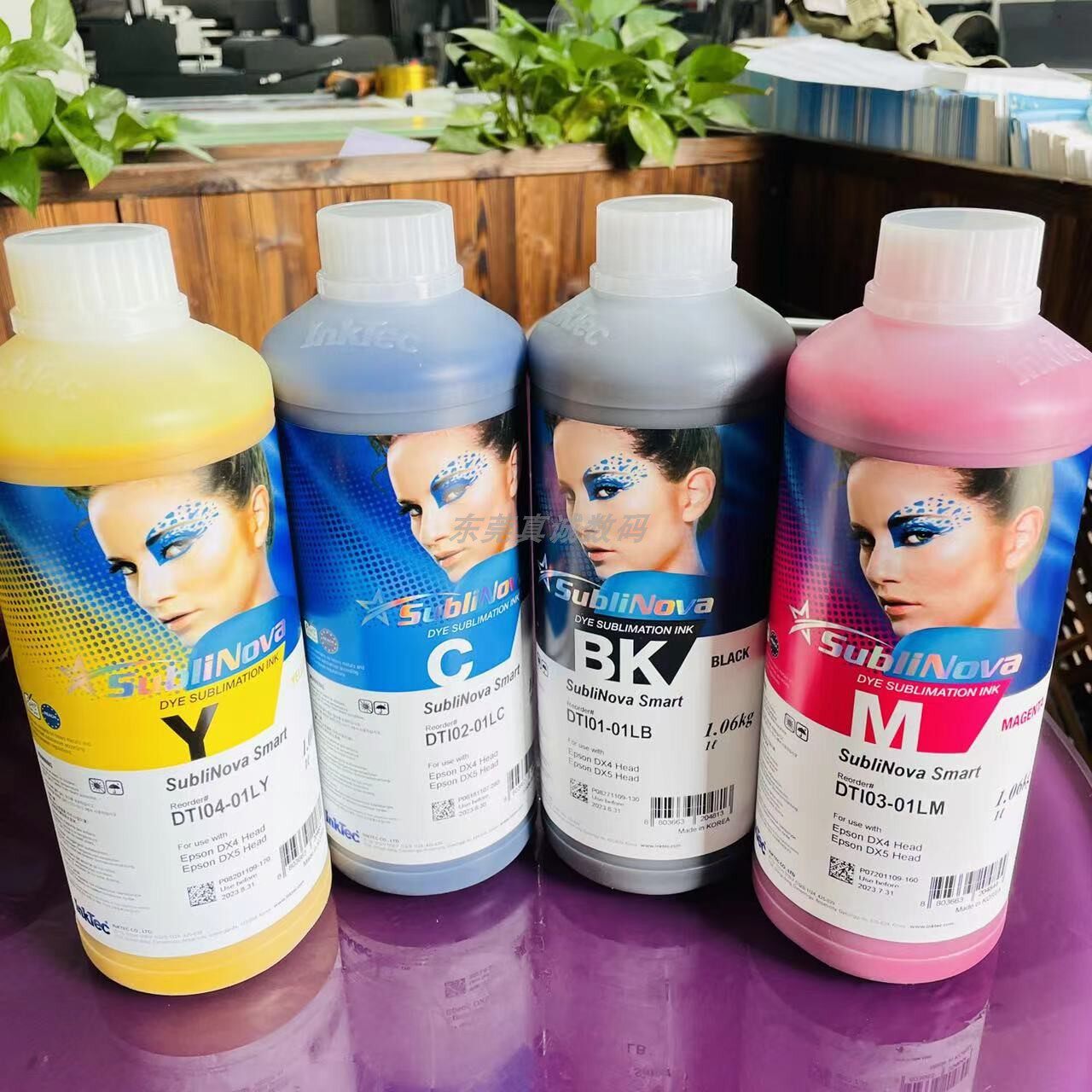 韩国进口原装Inktec印可得热转印墨水热升华墨水爱普生喷头墨水