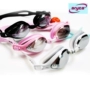 Kính cận thị kính trắng Yalijia kính bơi kính mạ điện chống tia cực tím UV nam và nữ - Goggles kính bơi chuyên nghiệp