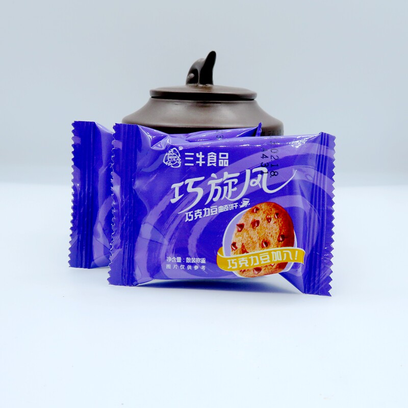 现货新货上海三牛巧旋风巧克力豆曲奇饼干多省包邮休闲零食点心