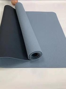 TPE瑜伽垫微瑕疵可定制瑜伽垫初学者加宽加厚隔音健身垫防滑垫子