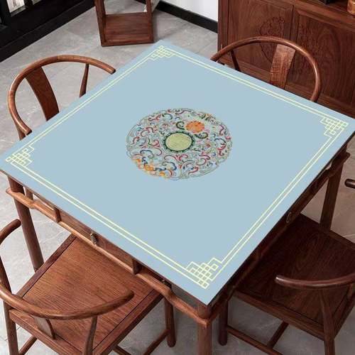 手搓麻将桌桌布麻烦桌垫加厚消音台面布正方形打扑克牌纸牌专用毯