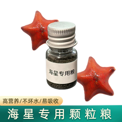 海星饲料海星粮海星增色粮海星食物营养不浑水派大星食物