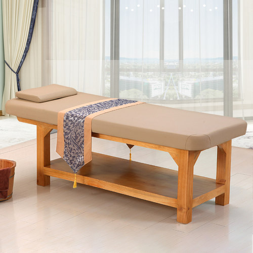 实木中医养生推拿免安装带洞