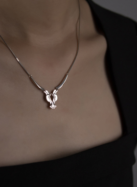 勒勒尔S925S925女个性项链
