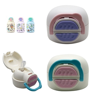 哈尔斯元气随行杯双饮保温杯弹跳盖子儿童水壶防漏吸管盖塑料配件