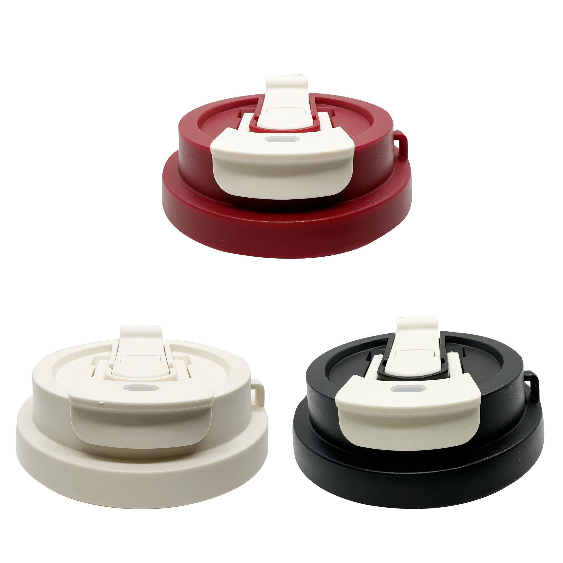 FACE咖啡杯KV53保温杯盖子便携随行杯直饮盖双饮两用吸管盖配件