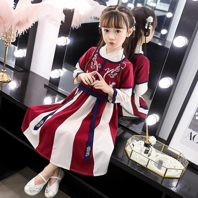 800+儿童唐装中国风男女童装汉服