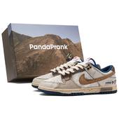 Nike 米白棕休闲板鞋 Dunk 拓荒骑士求生低帮男款 Low 熊猫恶作剧