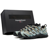 3D告白声迹爱之歌低帮越野跑步鞋 熊猫恶作剧SALOMON萨洛蒙XA PRO