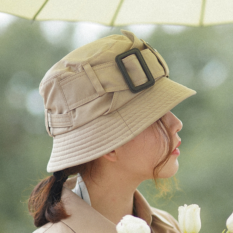 日系女复古韩版休闲帽子渔夫帽