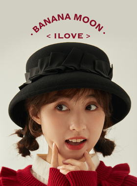 实物无限美  原创法式赫本风羊毛呢盆帽宫廷贵族女帽日本织带手作