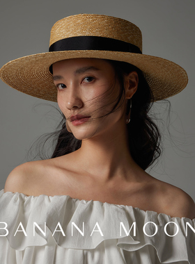 颜值拉满 INS风法式宽沿麦秆草帽女春夏遮阳帽出游度假麦秸草编帽