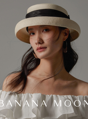 复刻经典 法式赫本风白色小礼帽日本纸纤维春夏手作稀有焦麻草帽