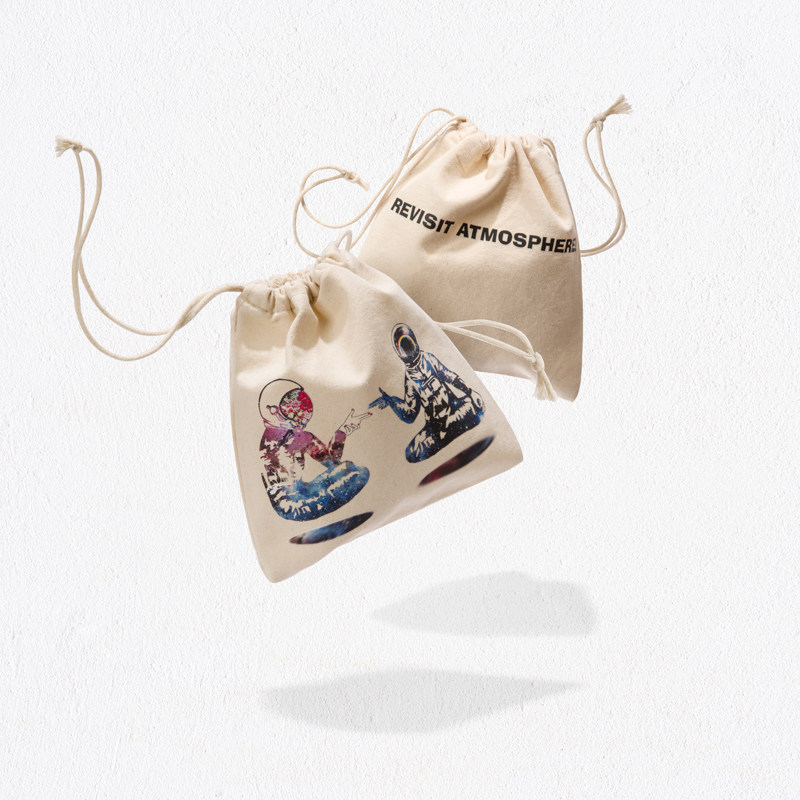 重返大气 | 原创设计 纯棉 帆布束口袋 小收纳