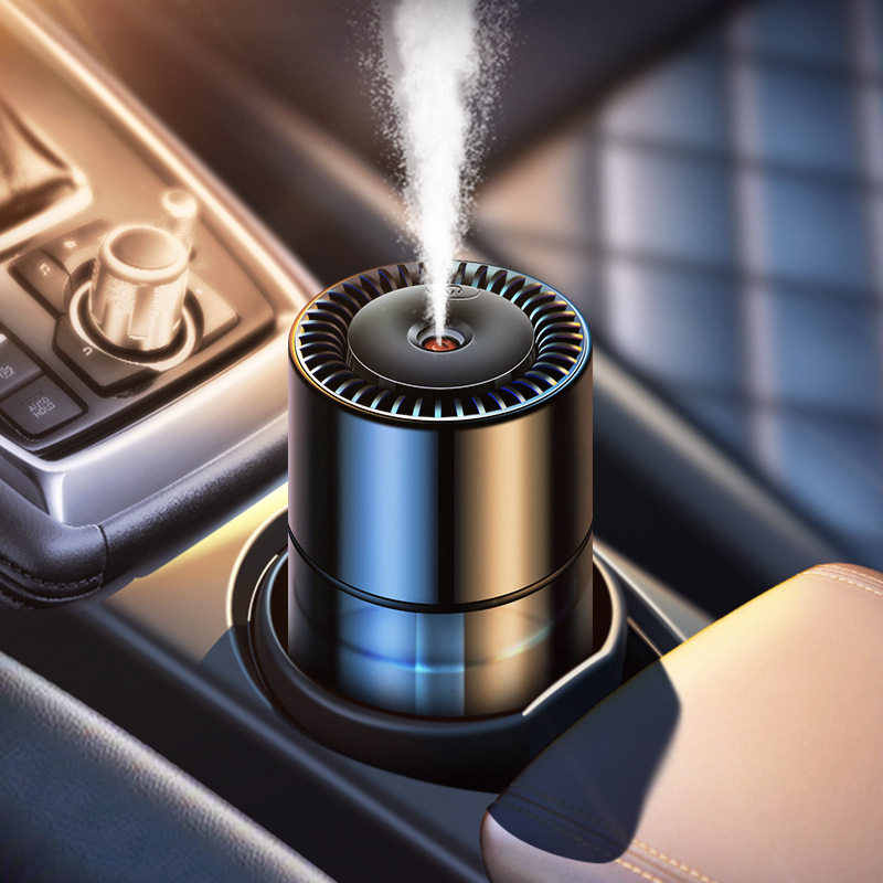 智能车载香水汽车内香薰机车上淡香氛喷雾除味男高档摆件可爱新款