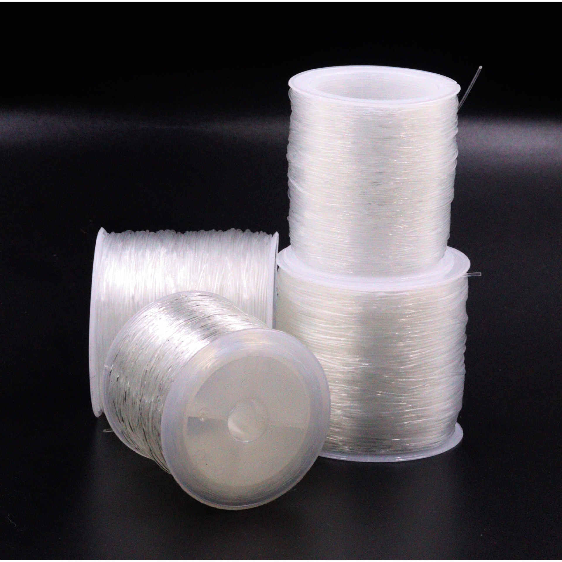 水晶弹力线串珠手工透明弹力鱼线diy编织文玩耐磨珠宝线饰品配件