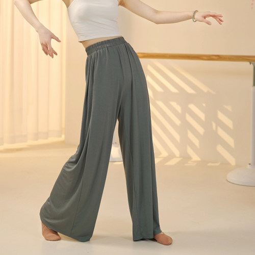 舞蹈裤女练功日常跳舞阔腿新款