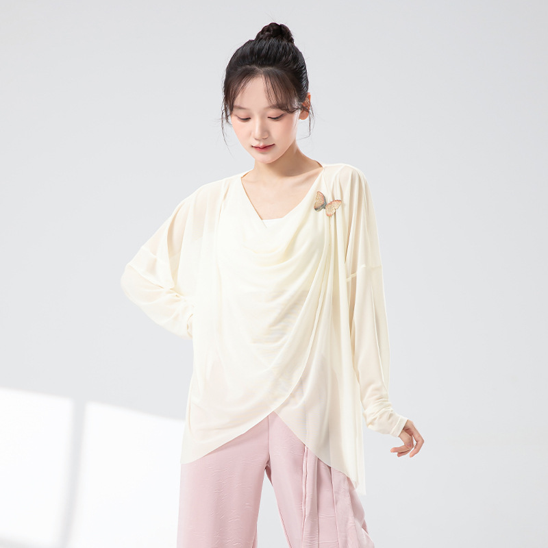 舞蹈服女成人现代形体练功