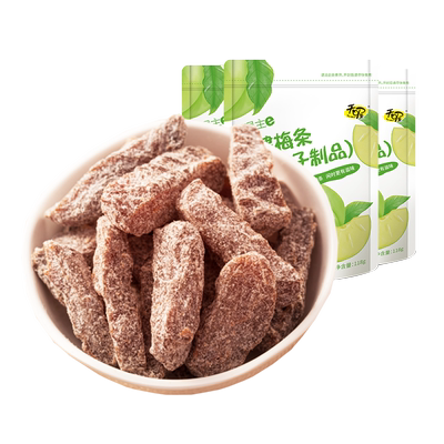 天喔盐津梅条118g蜜饯果干无核